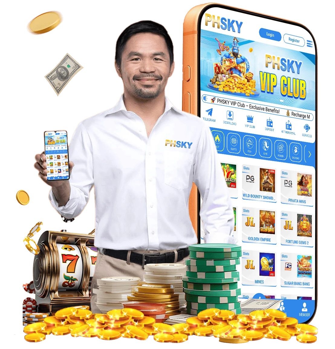 PHSKY mobile app