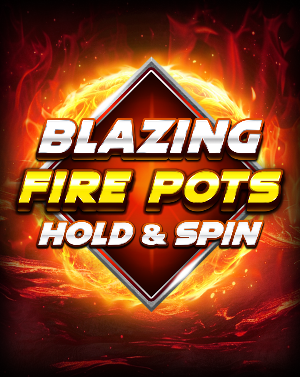 Blazing Fire Pots Hold And Spin