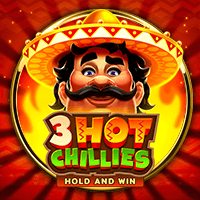 3 Hot Chillies slot artwork