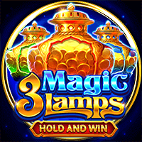 3 Magic Lamps: Hold & Win slot artwork