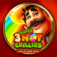 3 Super Hot Chillies : Hold and Win slot artwork