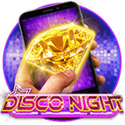 DiscoNight M slot artwork
