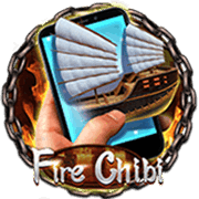 Fire Chibi M slot artwork