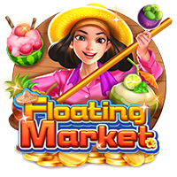 Floating Market slot artwork