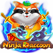 Ninja Raccoon slot artwork