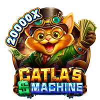 CATLA'S MONEY MACHINE slot artwork