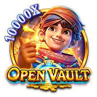 OPEN VAULT slot artwork