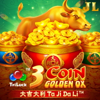 3 Coin Golden OX slot artwork