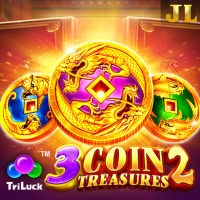 3 Coin Treasures 2 slot artwork