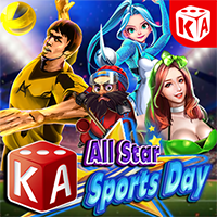 KA All Star Sports Day slot artwork