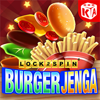 Burger Jenga Lock 2 Spin slot artwork