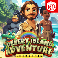 Desert Island Adventure Lock 2 Spin slot artwork