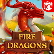 Fire Dragons slot artwork