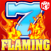 Flaming 7's slot artwork