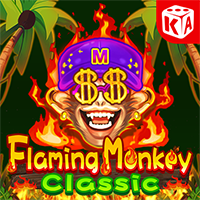 Flaming Monkey Classic slot artwork