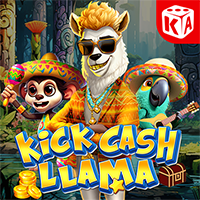 Kick Cash Llama slot artwork