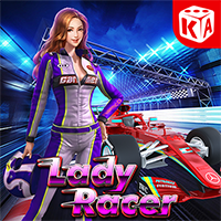 Lady Racer slot artwork