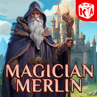 Magician Merlin slot artwork