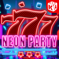 Neon Party slot artwork