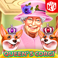Queen's Corgi slot artwork
