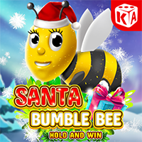Santa Bumble Bee Hold and Win slot artwork