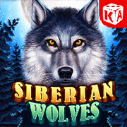 Siberian Wolves slot artwork