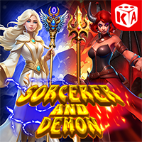 Sorcerer and Demon slot artwork