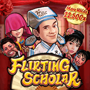 Flirting Scholar slot artwork