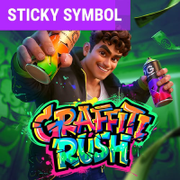Graffiti Rush slot artwork