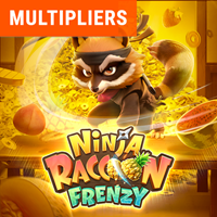 Ninja Raccoon Frenzy slot artwork