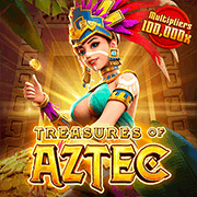 Treasures of Aztec slot artwork
