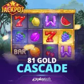 81 Gold Cascade slot artwork