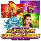 Age of the Gods™ God of Storms 3™ slot artwork
