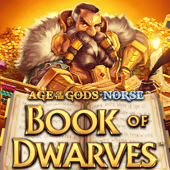 Age of the Gods Norse: Book of Dwarves™ slot artwork
