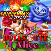 Bulls Eye Alice slot artwork