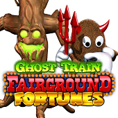 Fairground Fortunes Ghost Train slot artwork