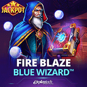 Fire Blaze: Blue Wizard™ slot artwork