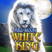 Full Moon: White King slot artwork