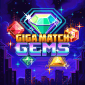 Giga Match Gems slot artwork