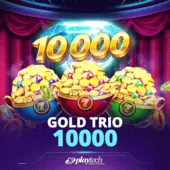 Gold Trio 10000 slot artwork