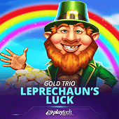 Gold Trio: Leprechaun's Luck BF slot artwork