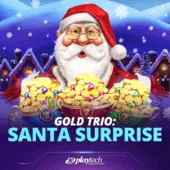 Gold Trio: Santa Surprise slot artwork