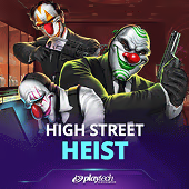 High Street Heist slot artwork