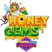 Honey Gems™ Powerplay Jackpot slot artwork