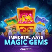 Immortal Ways Magic Gems slot artwork