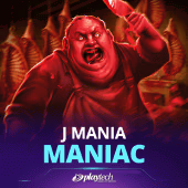 J Mania Maniac slot artwork