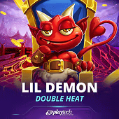 Lil Demon: Double Heat slot artwork