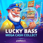 Lucky Bass: Mega Cash Collect slot artwork