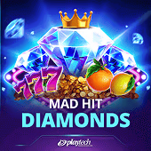 Mad Hit Diamonds slot artwork