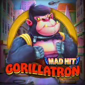 Mad Hit Gorillatron slot artwork